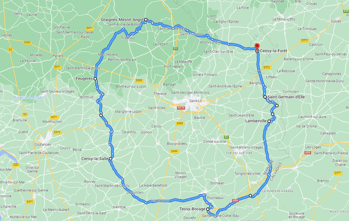 secteur d'intervention saint lo